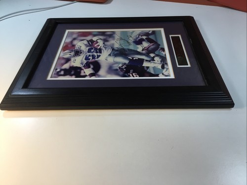 Emmitt Smith Autograph 8 x 10 Photo AUTO w/ COA Big Apple Authentic COWBOYS HOF - Picture 4 of 14