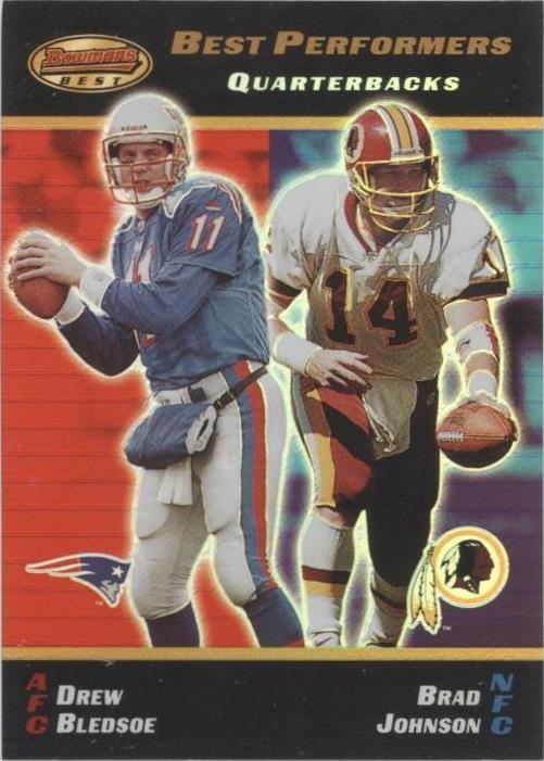 2000 Bowman's Best Brad Johnson Drew Bledsoe #92 - 1 of 2