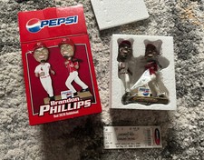 NEW Cincinnati Reds Baseball Brandon Phillips Dual 30/30 Bobblehead Pepsi 2008