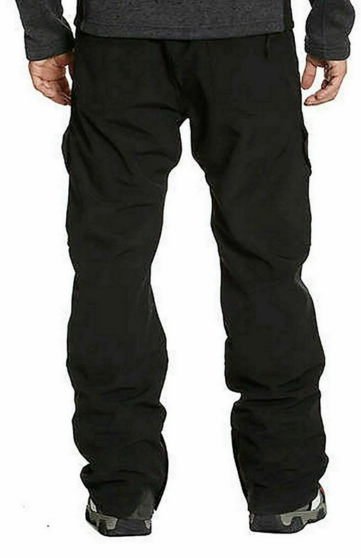 NWT GERRY SOLID BLACK MEN'S STRETCH SNOW PANT SZ L E312 eBay