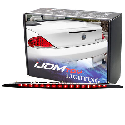 OE-Spec Smoked Lens LED Trunk Third Brake Lamp For BMW E64 6 Series Convertible
