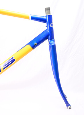 KHS Aero Comp Zinn Hed and Boone Design Steel Road Bike Frameset