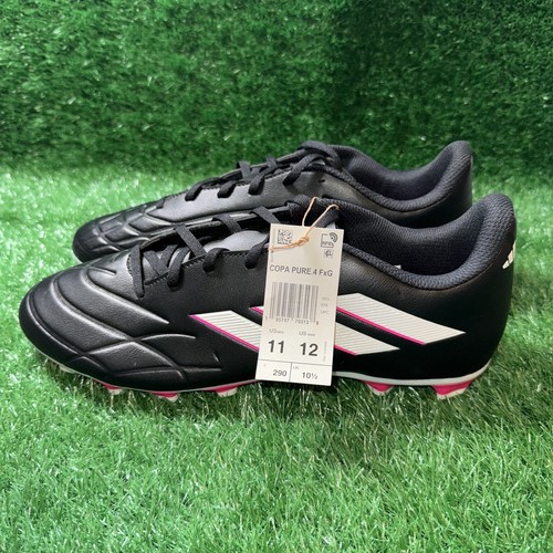 Adidas Copa Pure .4 FxG Soccer Cleats Black Pink Size 11 GY9081 New - Picture 5 of 6
