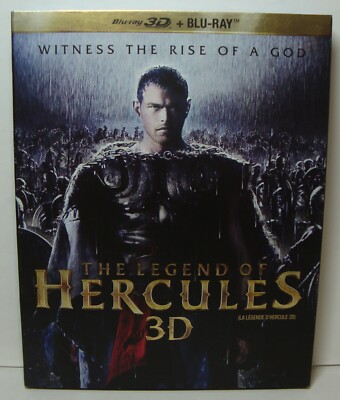 THE LEGEND OF HERCULES 3D BLU-RAY BLU RAY 3D SLIPCOVER