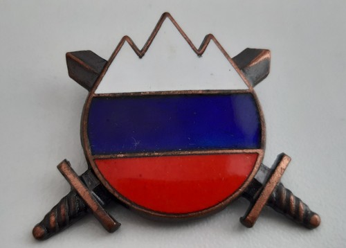 MÜTZENABZEICHEN BODENSTREITKRÄFTE Soldaten Slowenische Armee Wappen Slowenien
