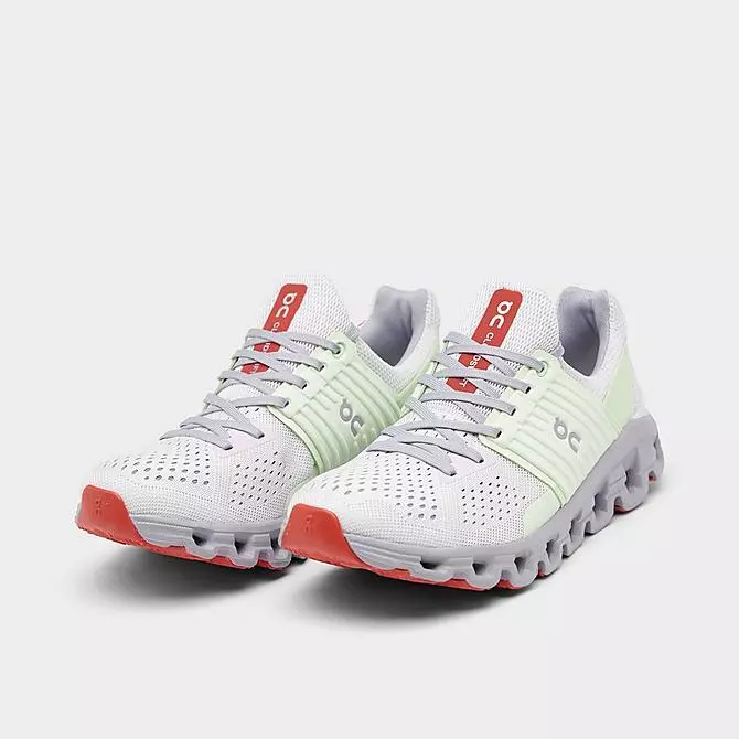 New ON WOMEN S CLOUDSWIFT Running Shoes Ice Oasis Green Gray Cloud