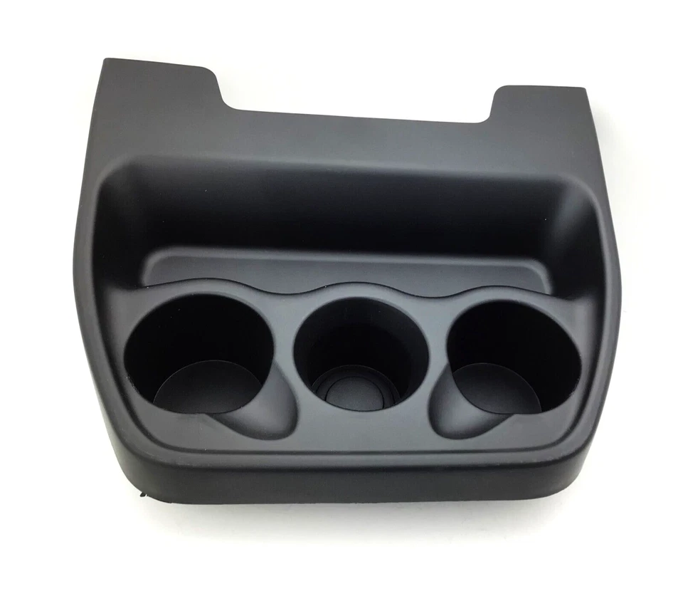 GMC Chevrolet Savana Express Van 2003-2024 consola portavasos negro bandeja de almacenamiento Foto 2 de 4