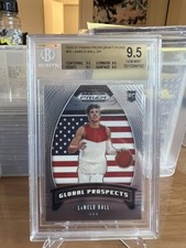 2020 Panini Prizm LaMelo Ball #98 Draft Picks BGS 9.5 Gem Mint Global Prospects