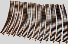 Atlas Brass Snap-Track 12 pieces R-18" Curved Track with power connection - HO