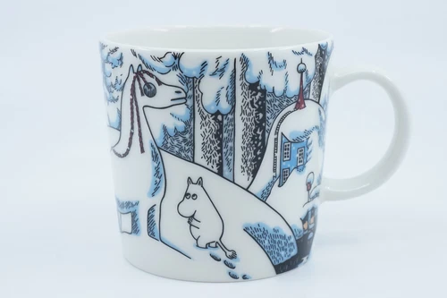 Arabia Finland Moomin mug Snow Horse (2016)_