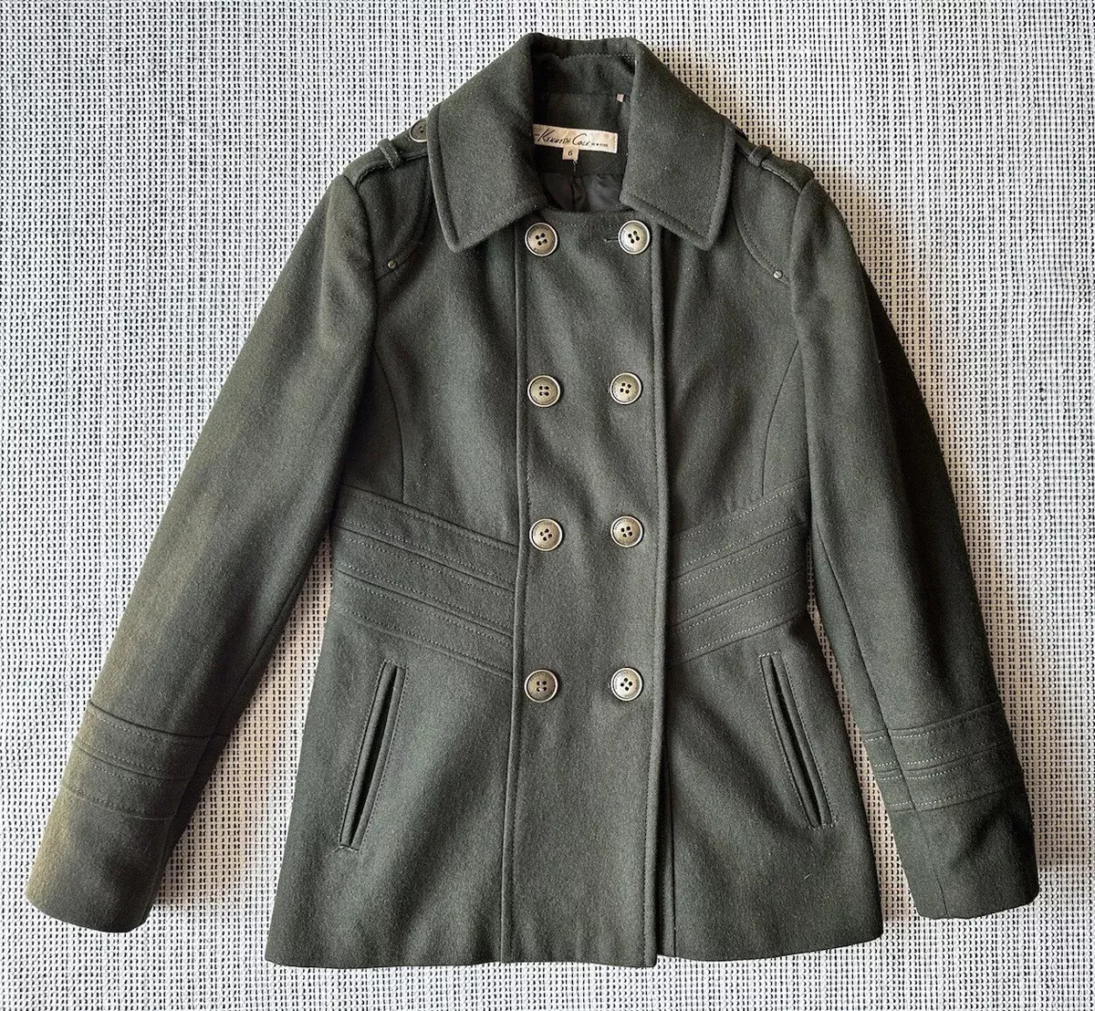 Kenneth cole outlet military jacket
