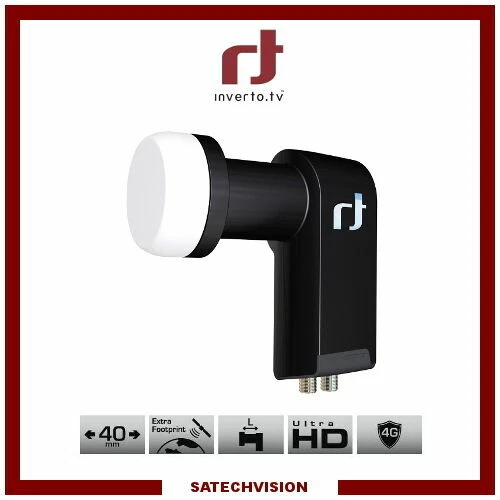 Têtes universelles (LNB) Inverto pour récepteur et décodeur TV