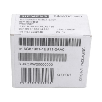 SIEMENS 6GK1901-1BB11-2AA0 INDUSTRIAL ETHERNET FASTCONNECT RJ45