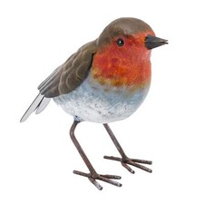 Fountasia RSPB Metal Cast Bird Garden Ornament Hand Finished Decor