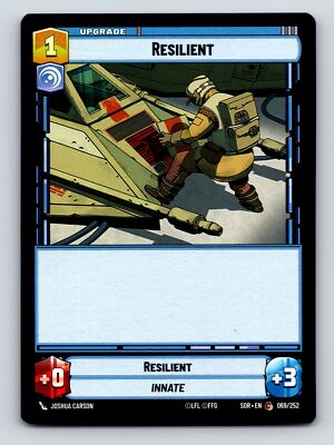 Resilient Innate Upgrade Card With Command Aspect Resilience 1C 0P 3H