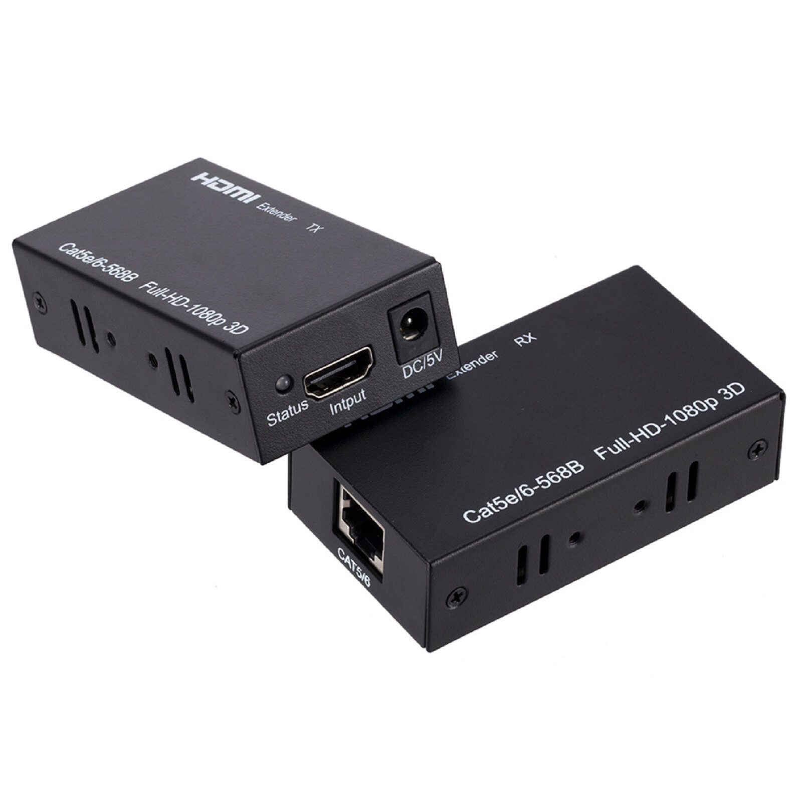 60M HDMI Extender Over Cat5e/Cat6 for 1080P Video & Ethernet