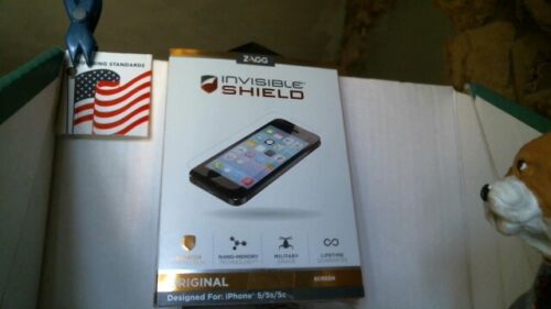 INVISIBLE SHIELD FOR iPHONE 5/5s/5c [NEW] "1 DAY SHIPPING" AT A GREAT PRICE !!! - Afbeelding 1 van 3