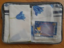 Euro Bedding Set Luxury Duvet Cover Bed Sheet And 2 Pillowcase 100 Cotton New