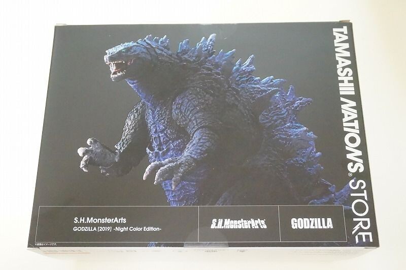 S.H.MonsterArts Godzilla (2019) Night Color Edition Figure