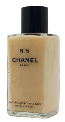 ❤️CHANEL No.5 VELVET MILK BATH,COLLETION SEDUCTION,BIG GLASS