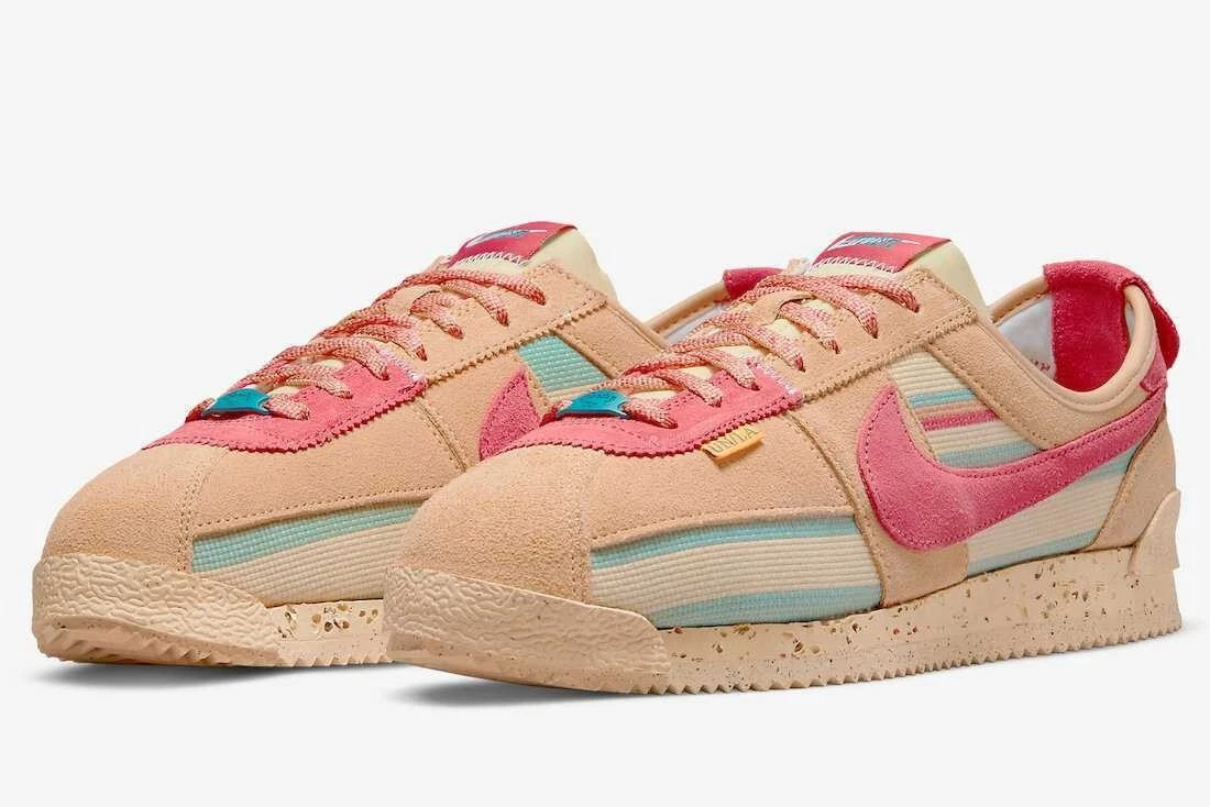 Union × Nike Cortez Red Beige DR1413-200 US 9.0 - 11.0 Men