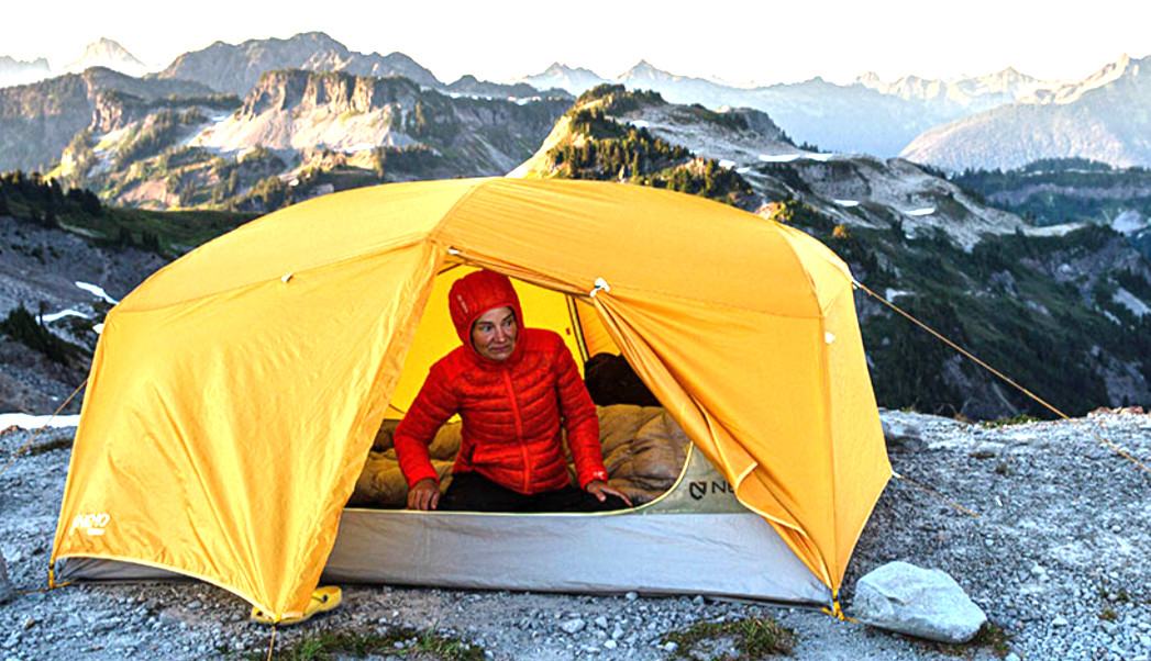 Nemo Aurora 3P Tent Backpacking, Camping,