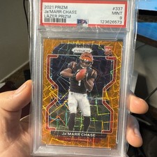 2021 Panini Prizm - Rookie Ja'Marr Chase #337 Lazer Prizm (RC)