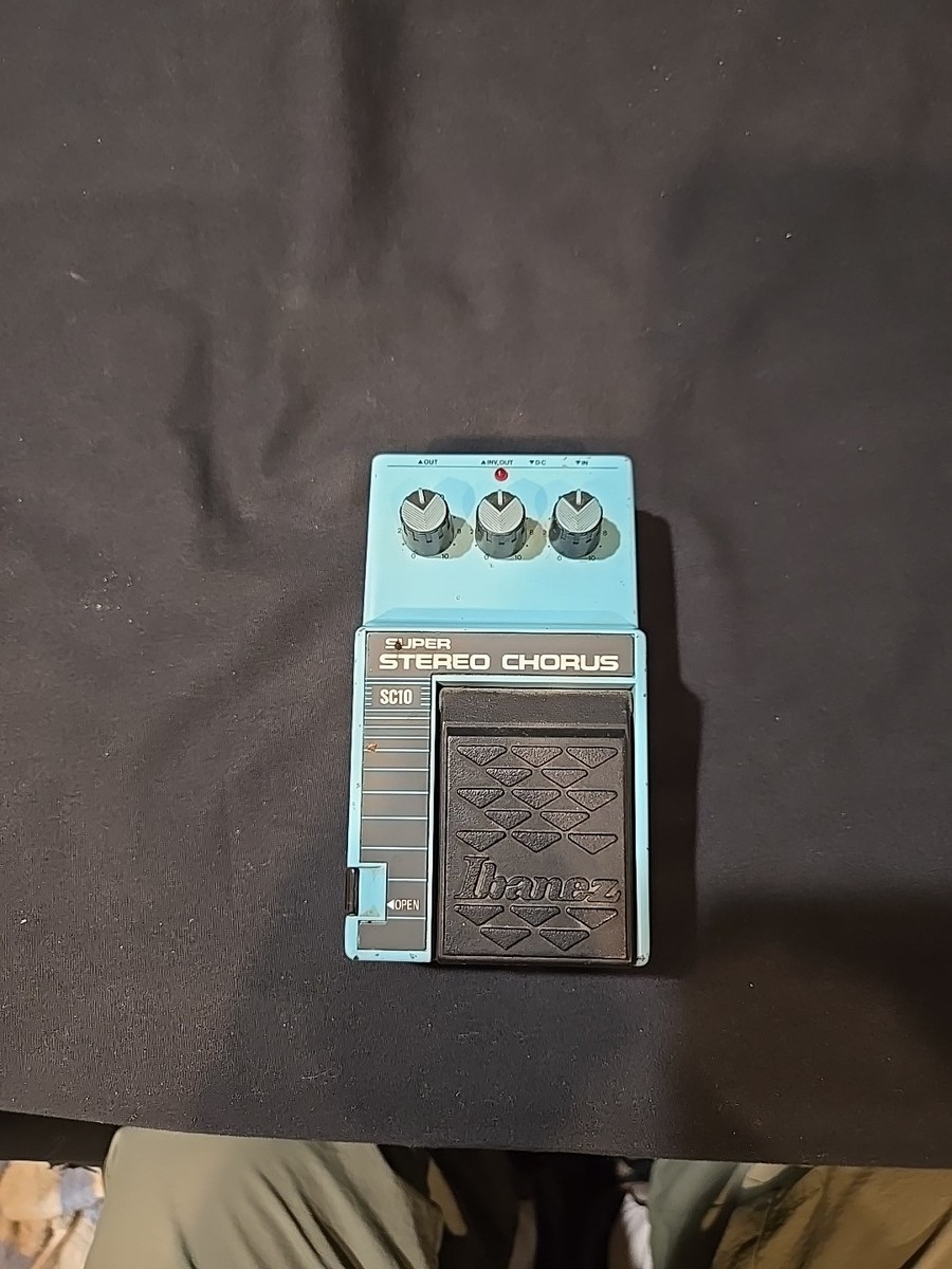 Ibanez SC10 Super Stereo Chorus - Works great! | eBay