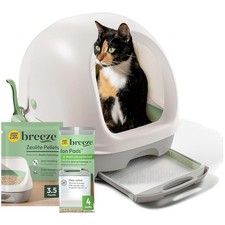 Purina Breeze Covered Cat Litter Box System Kit