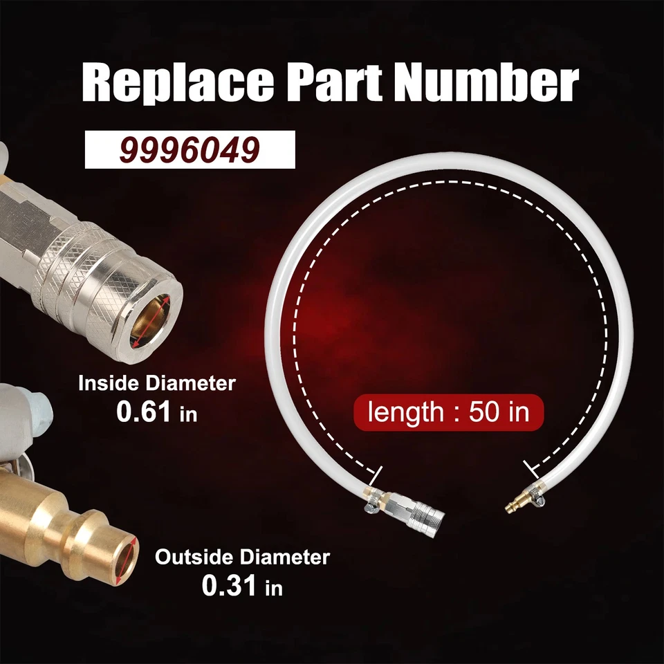 Manguera de drenaje de refrigerante de refrigeración del radiador 1 pieza 9996049 para Volvo VNL 2000-2017 Foto 4 de 4