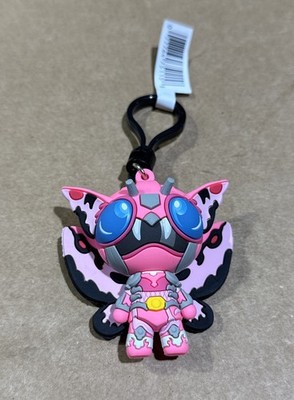 Godzilla Power Rangers Series 1 Figural Bag Clip Pink Kaiju Ranger
