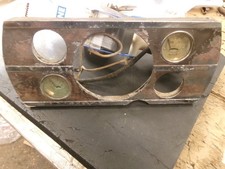 1937 Studebaker President Gauge Panel With Water Fuel Gauges Core