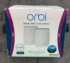 Netgear RBK22-100NAS Orbi AC2200 Tri-Band Whole Home WiFi System 2-Pack 