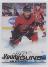 2019-20 Upper Deck Clear Cut Young Guns Max Veronneau #482 8tn
