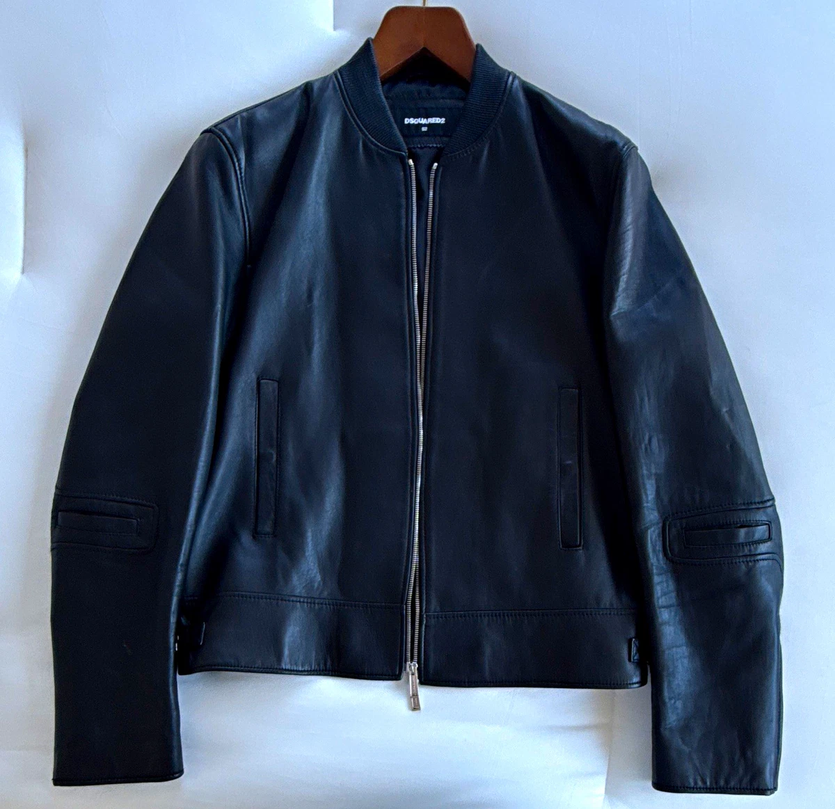 Dsquared2 Coats, Jackets & Vests Leather Outer Shell for Men Just