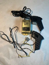 VINTAGE ELDON POWER PACK W/SPEED CONTROLLERS FOR SLOT CAR RACE TRACK 1960's