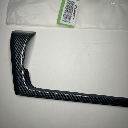 For Toyota Camry 21-2022 Carbon Fiber ABS Center Console Air Outlet Vents Cover - Foto 3 di 16