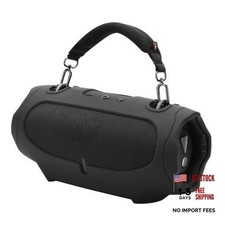 Silicone Case Cover for JBL Xtreme 4 - Portable Speaker, Travel Carrying Black