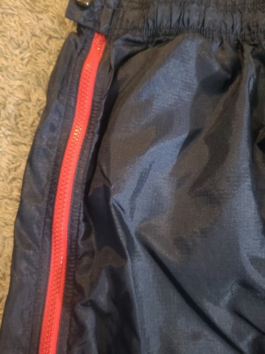 Pantaloni a vento vintage blu Tommy Hilfiger atletica full zip lati taglia XXL - Foto 7 di 11
