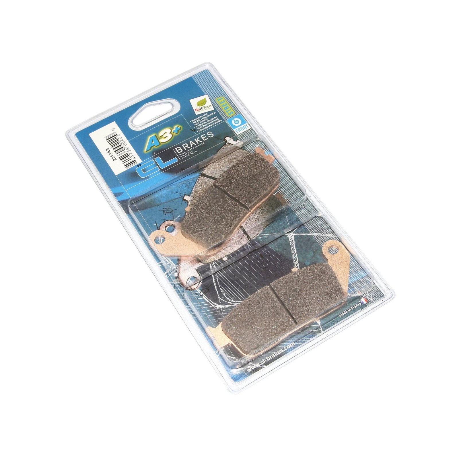 Plaquettes frein moto AV AR CL Brakes 2313A3 pour Yamaha Suzuki Honda Voge