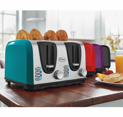 Ginny s Essential 4-Slice Toaster with 7 Browning Levels - FreeShipping