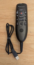 Nuance Powermic III Handheld USB Dictation Microphone (0P0WM3N9).Short cable-3ft