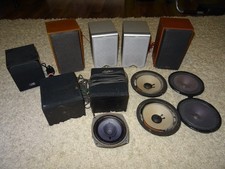 Alte Lautsprecher, Lautsprecher Paket, Dachbodenfund Lautsprecher, Lautsprecher