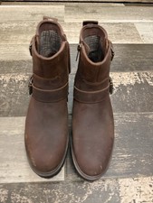 Image of Timberland Women's Brown Leather Boots Size UK6 BN