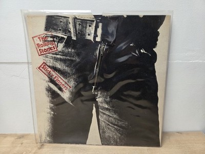 The Rolling Stones Sticky Fingers Vinyl Record 1971 UK COC 59100-A3/B4 ALFA ZIP