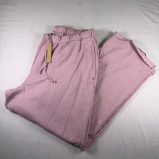 Skims Cotton Fleece Classic Straight Leg Pant Dusk Pink BO-STR-4003 Size 3X