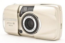 Near MINT Olympus mju III WIDE 100 35mm Point Shoot Film Camera From JAPAN
