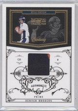 2010 Playoff National Treasures Century Materials Prime 14/50 Kyle Orton #45 2k0