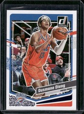 2023-24 Donruss #119 Ousmane Dieng Purple Press Proof #/199