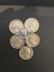 90% Silver $1.35 Face Value 5 Quarters + 1 Dime = 1 Troy Ounce Of Silver